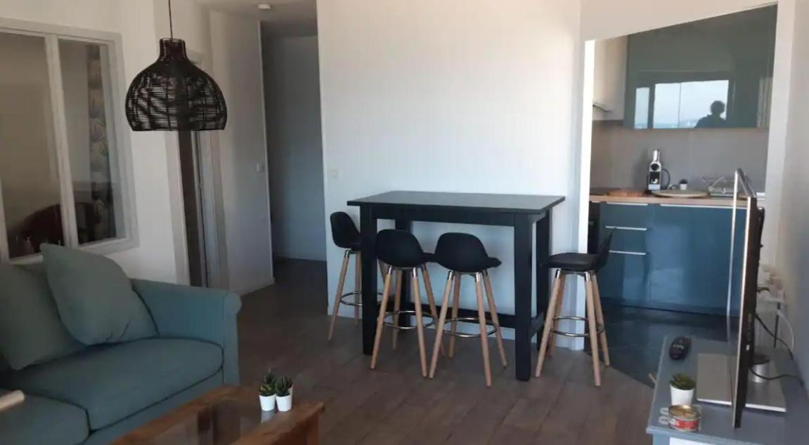 Splendide T2 Face A La Mer, Terrasse, Wifi Hendaye Eksteriør billede